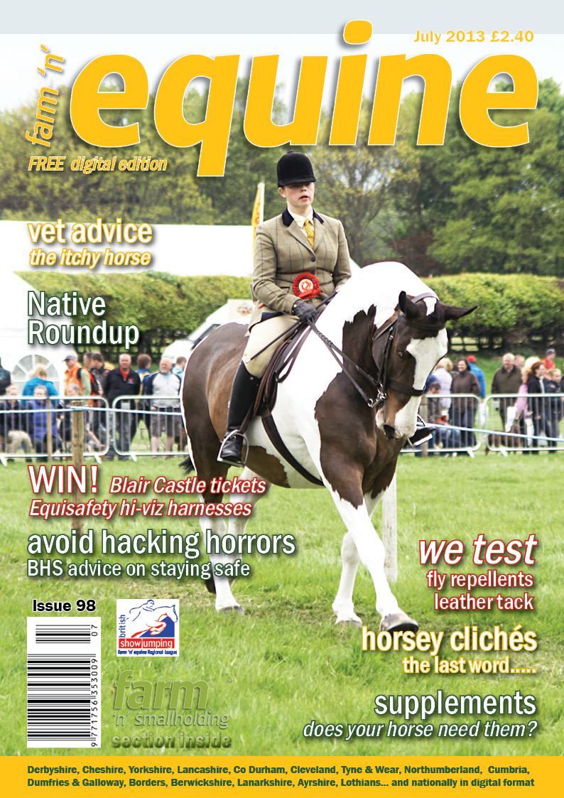Equine July  2013 - back issue